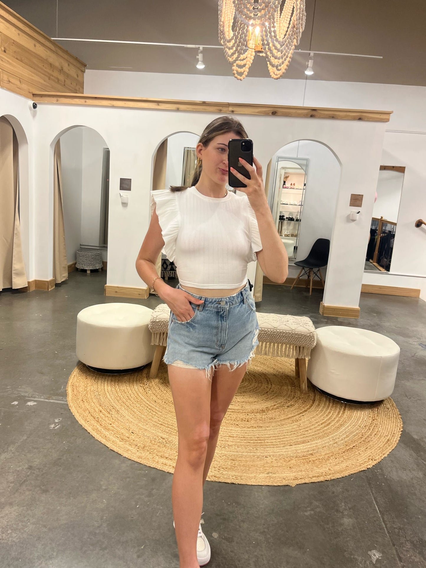 Kirsten Open Back Top - Arete Style