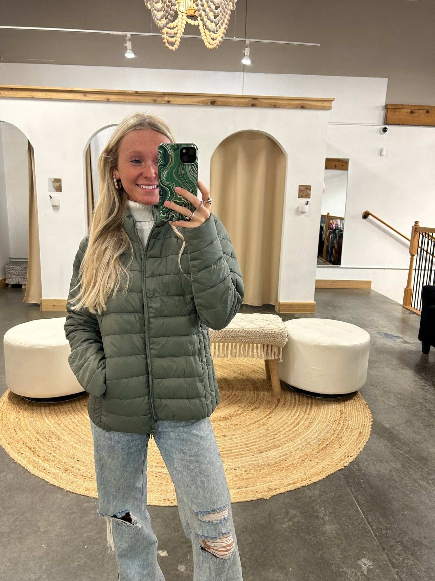 Lightweight Padded Thermal Jacket - Arete Style