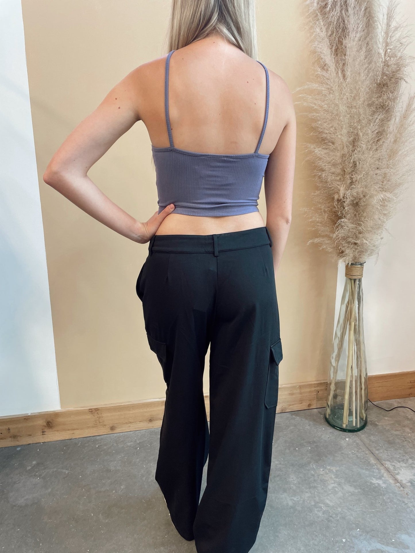 Low Rise Abba Cargo Pant - Arete Style
