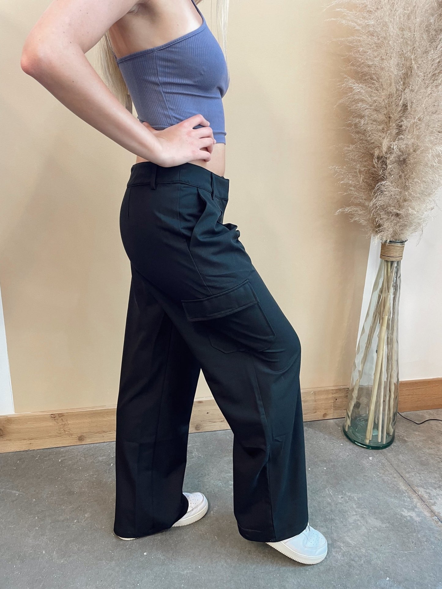 Low Rise Abba Cargo Pant - Arete Style