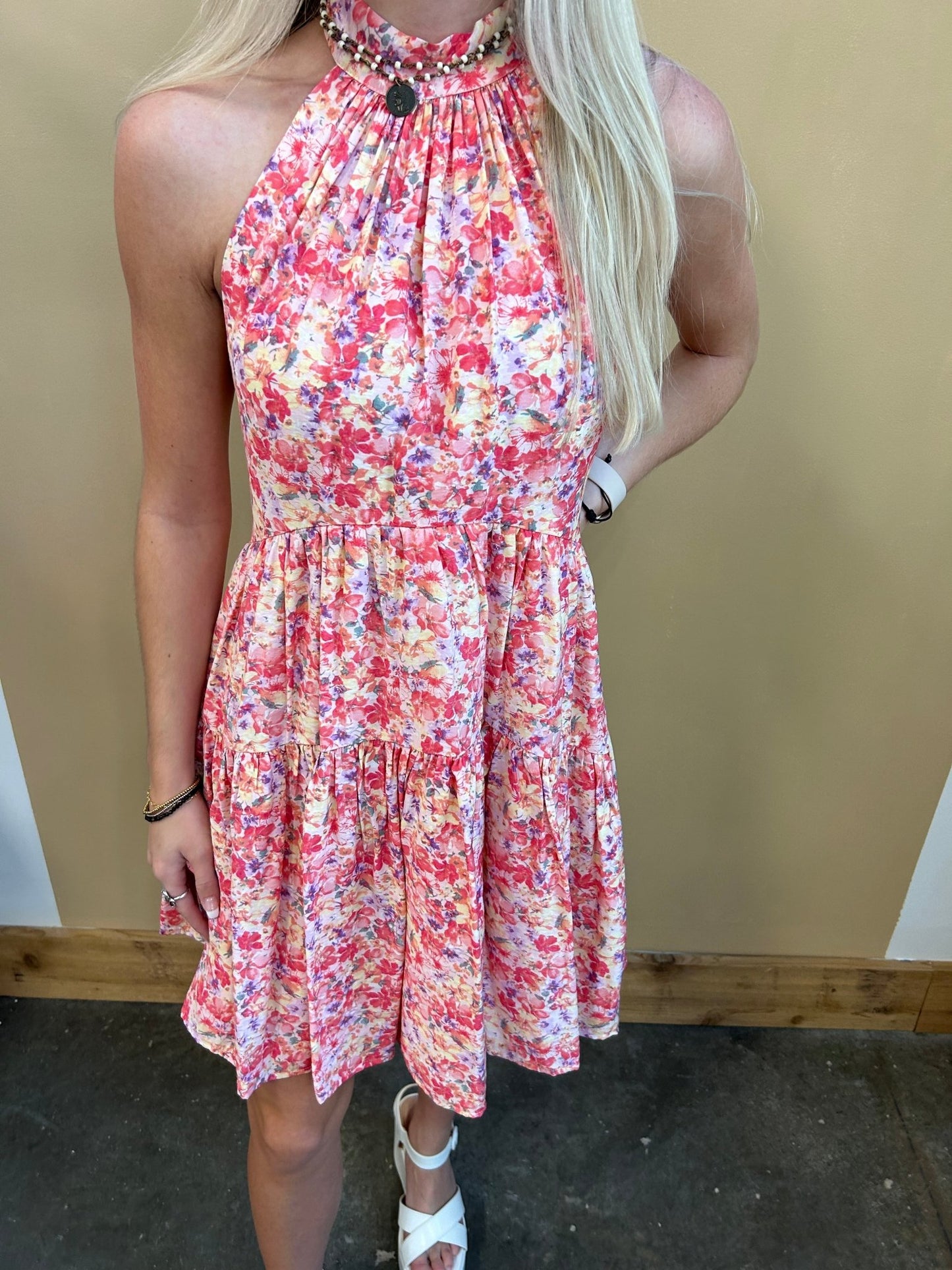 Lydia Halter Dress - Arete Style