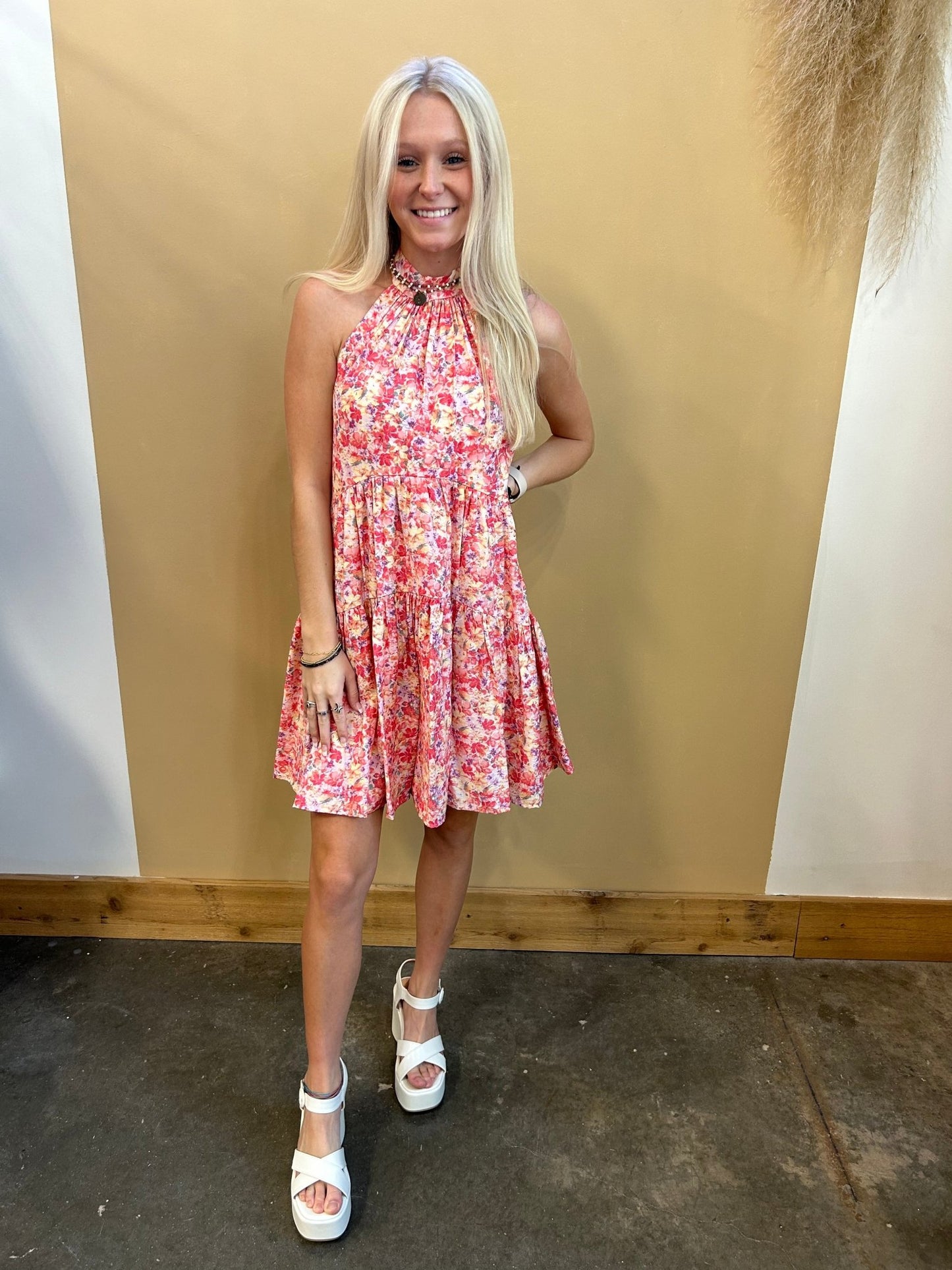 Lydia Halter Dress - Arete Style