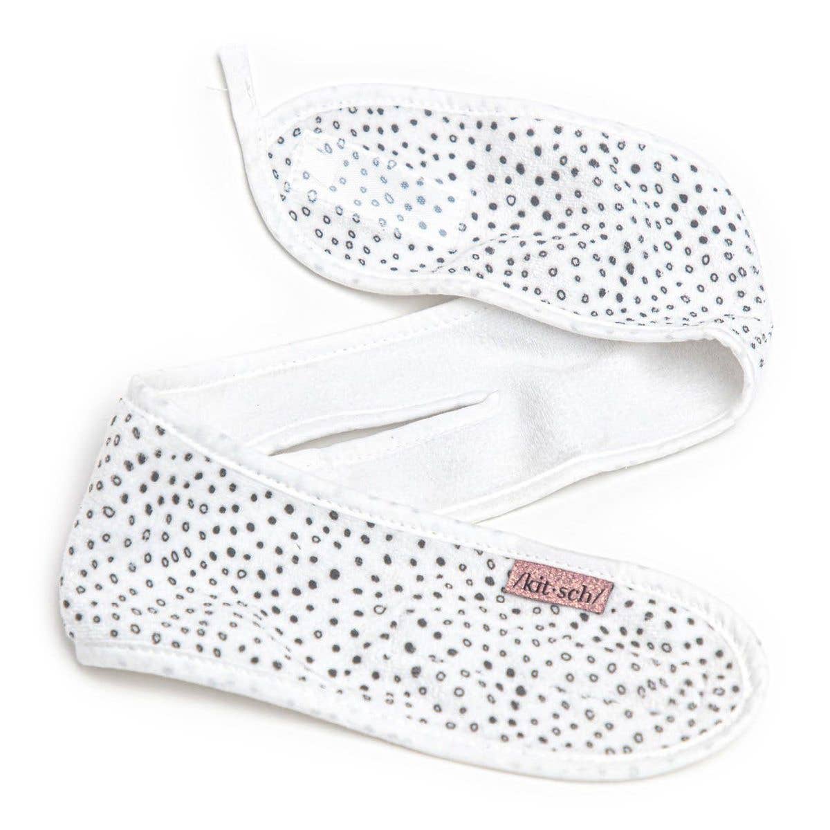Microfiber Spa Headband - Micro Dot - Arete Style
