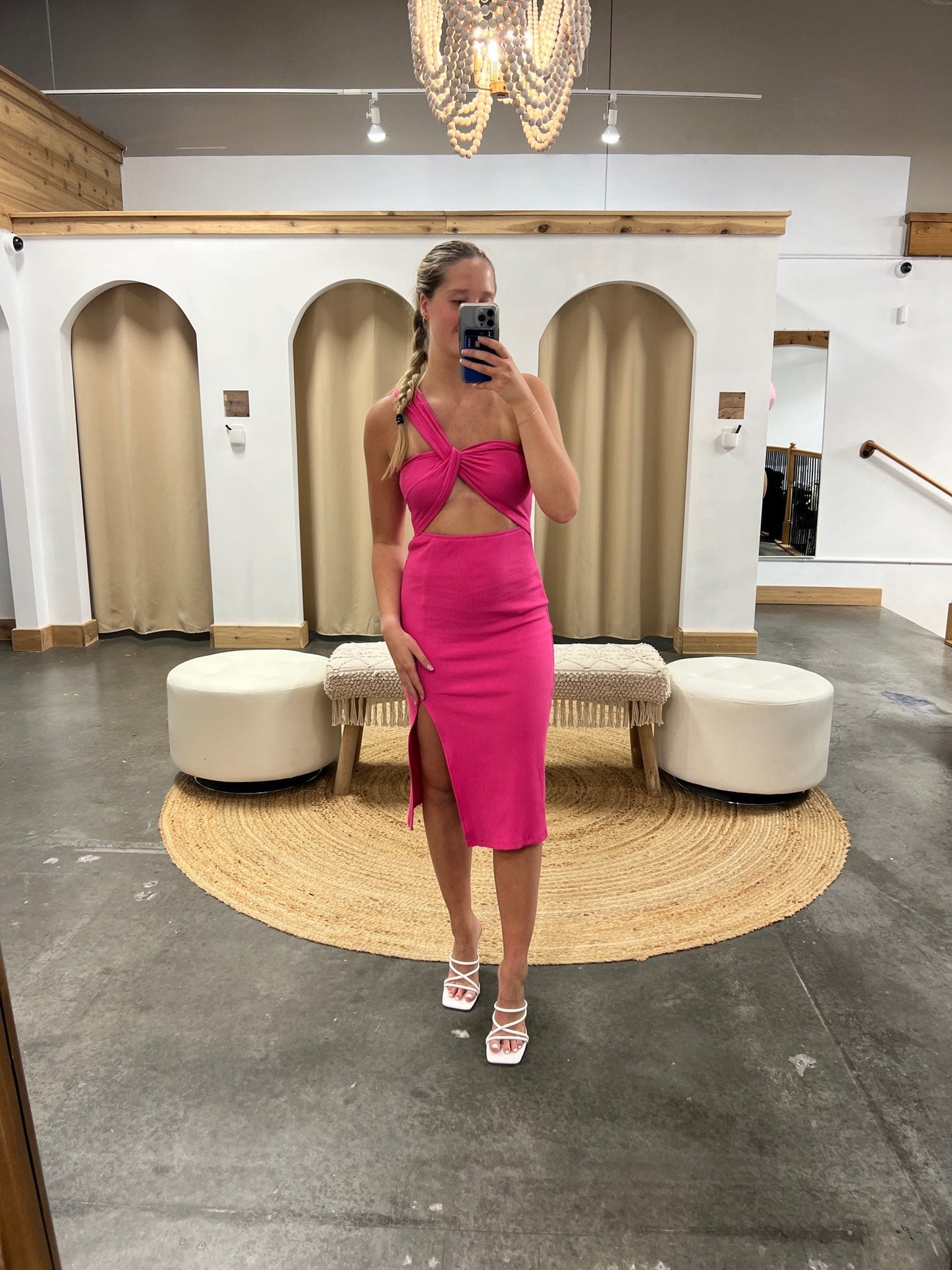 Naomi Cut Out Dress - Arete Style