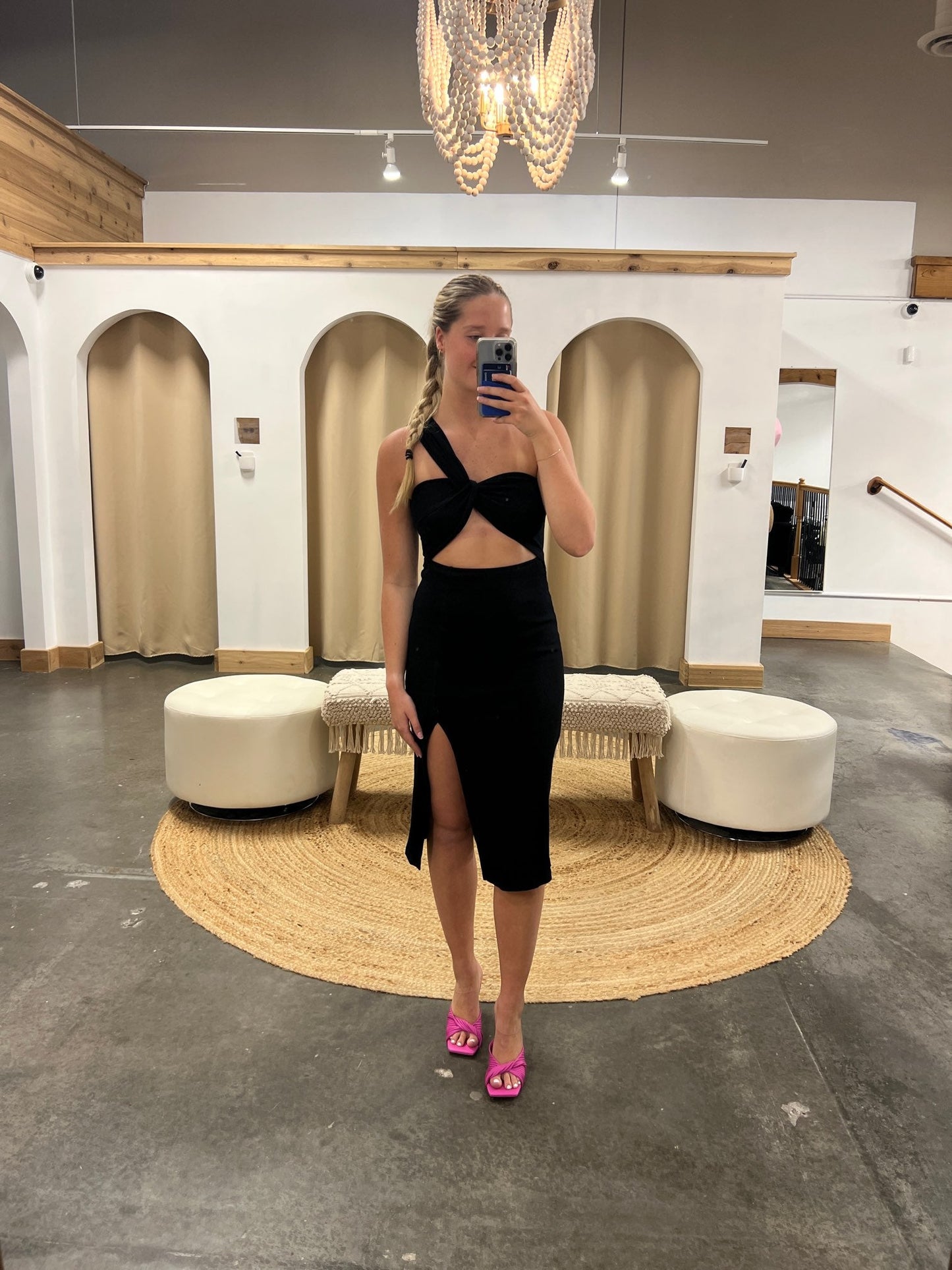 Naomi Cut Out Dress - Arete Style