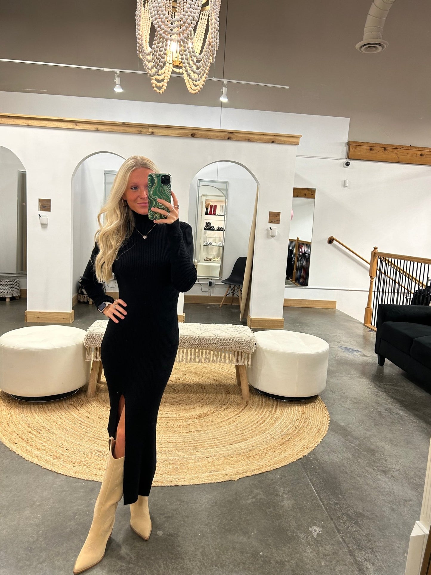 Off My Mind Midi Dress - Arete Style