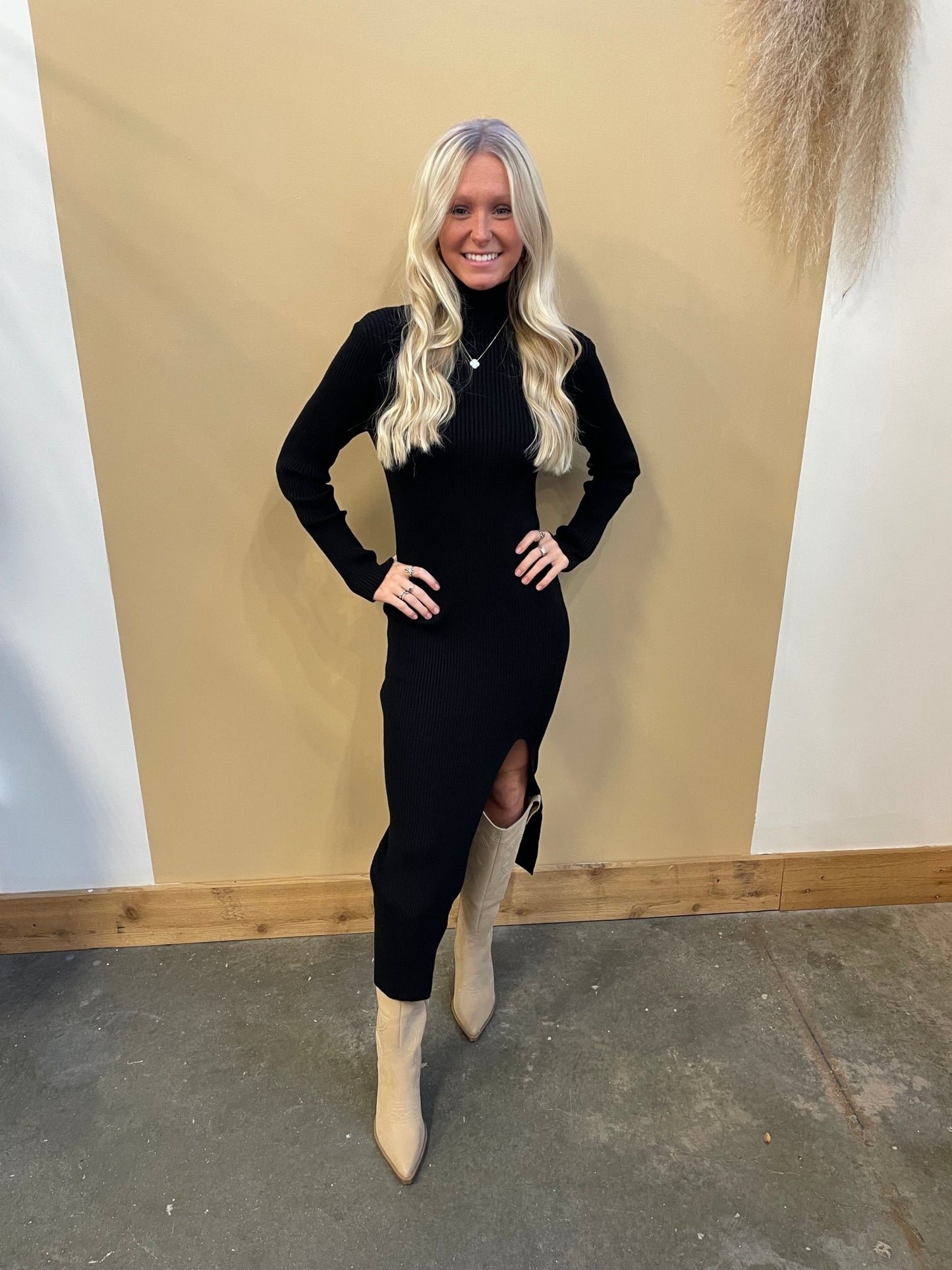 Off My Mind Midi Dress - Arete Style
