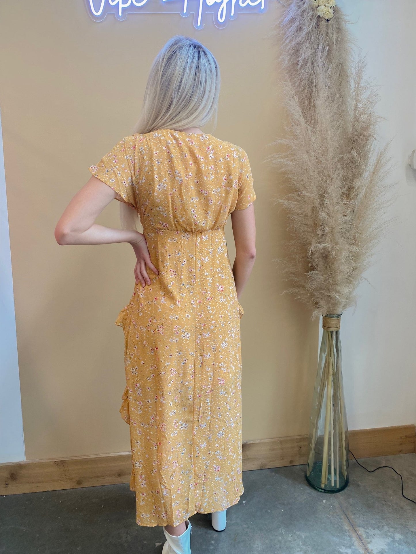Olsen Tiered Maxi Dress - Arete Style