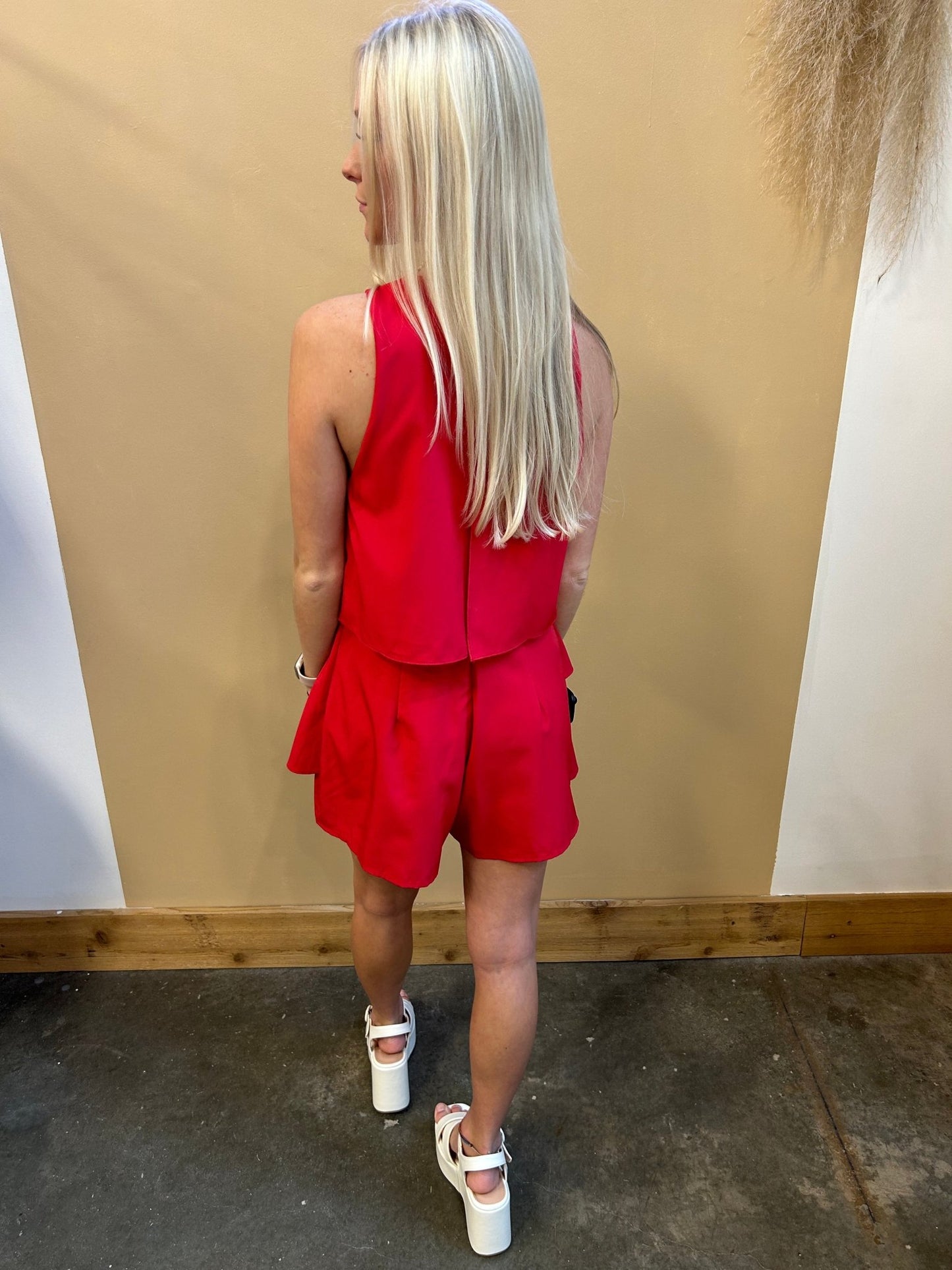One Day Ruffled Romper - Arete Style