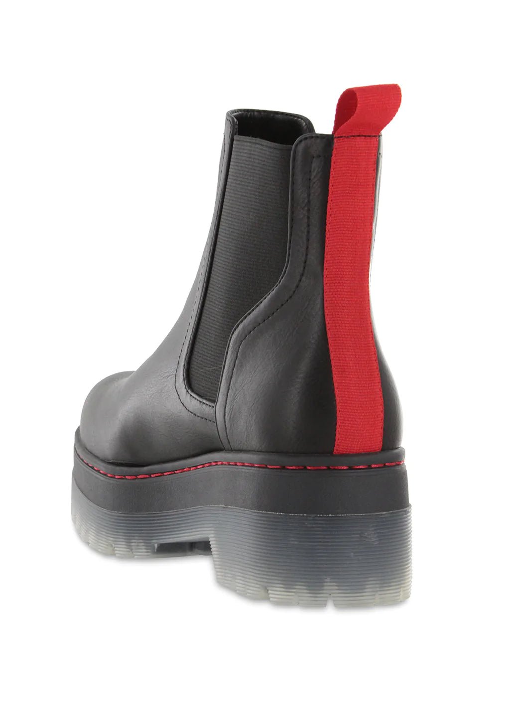 Red Stripe Booties - Arete Style