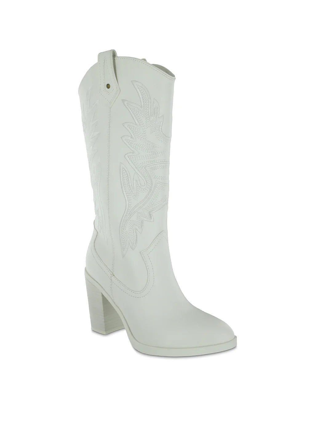 Serena White Boots - Arete Style