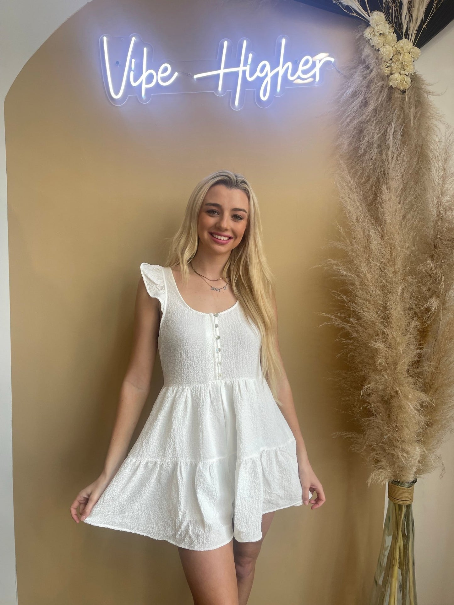 The Little Things Tiered Romper - Arete Style