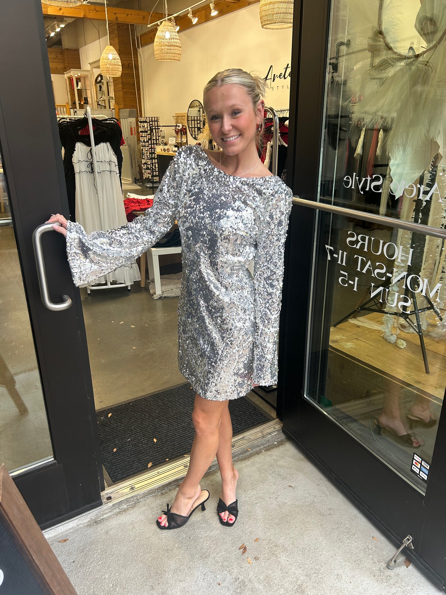 Shimmer and Shake Sequin Dress
