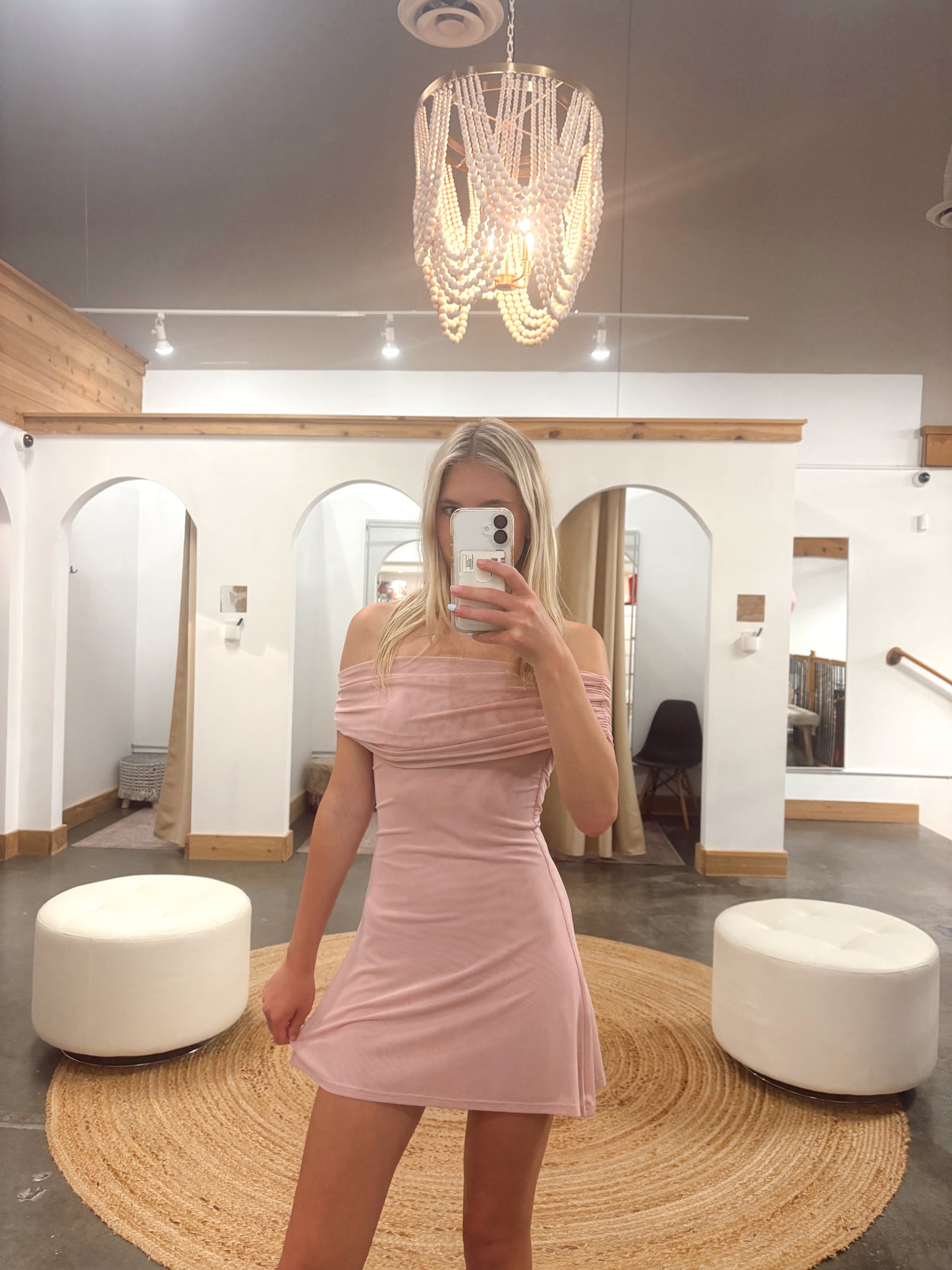Piper Mesh Mini Dress
