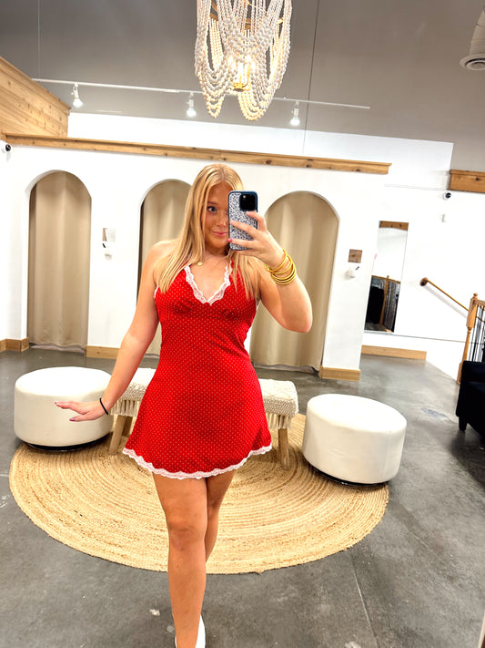 Polly Polka Dot Dress