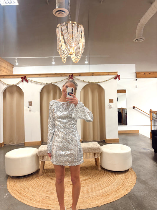 Shimmer and Shake Sequin Dress