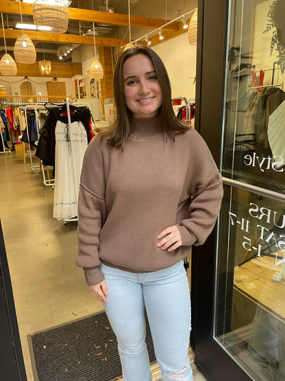 Chandler Mock Neck Sweater