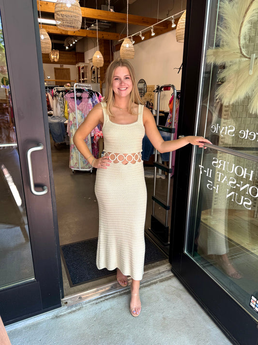 Carrie Crochet Dress