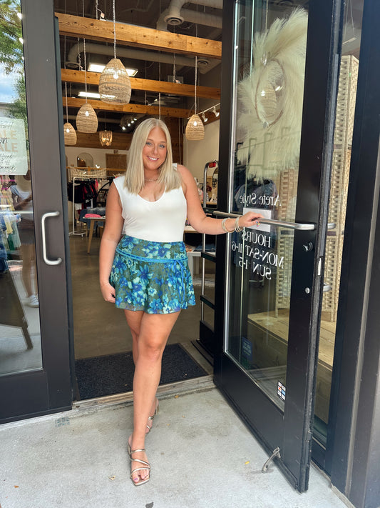 Miley Mesh Mini Skirt