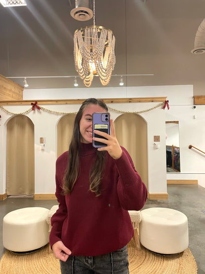 Chandler Mock Neck Sweater