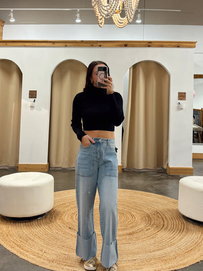 Emerson Mock Neck Top