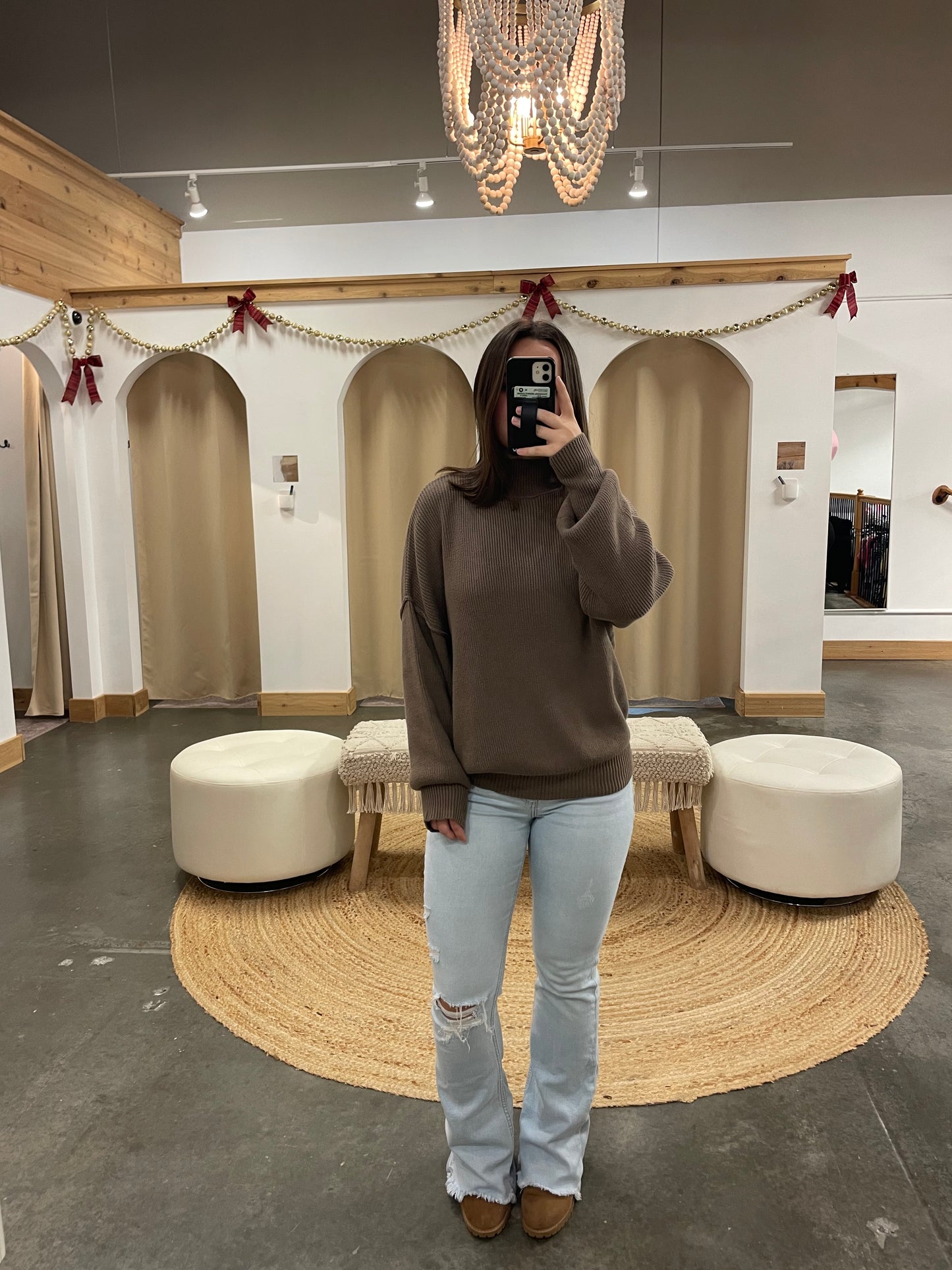 Chandler Mock Neck Sweater