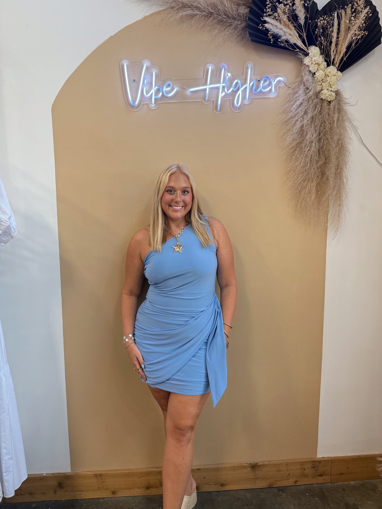 Eliana One Shoulder Dress