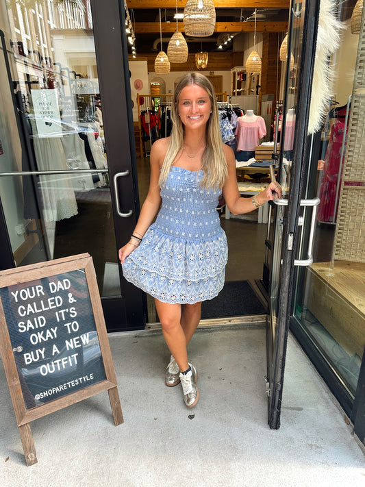 Emily Embroidered Dress