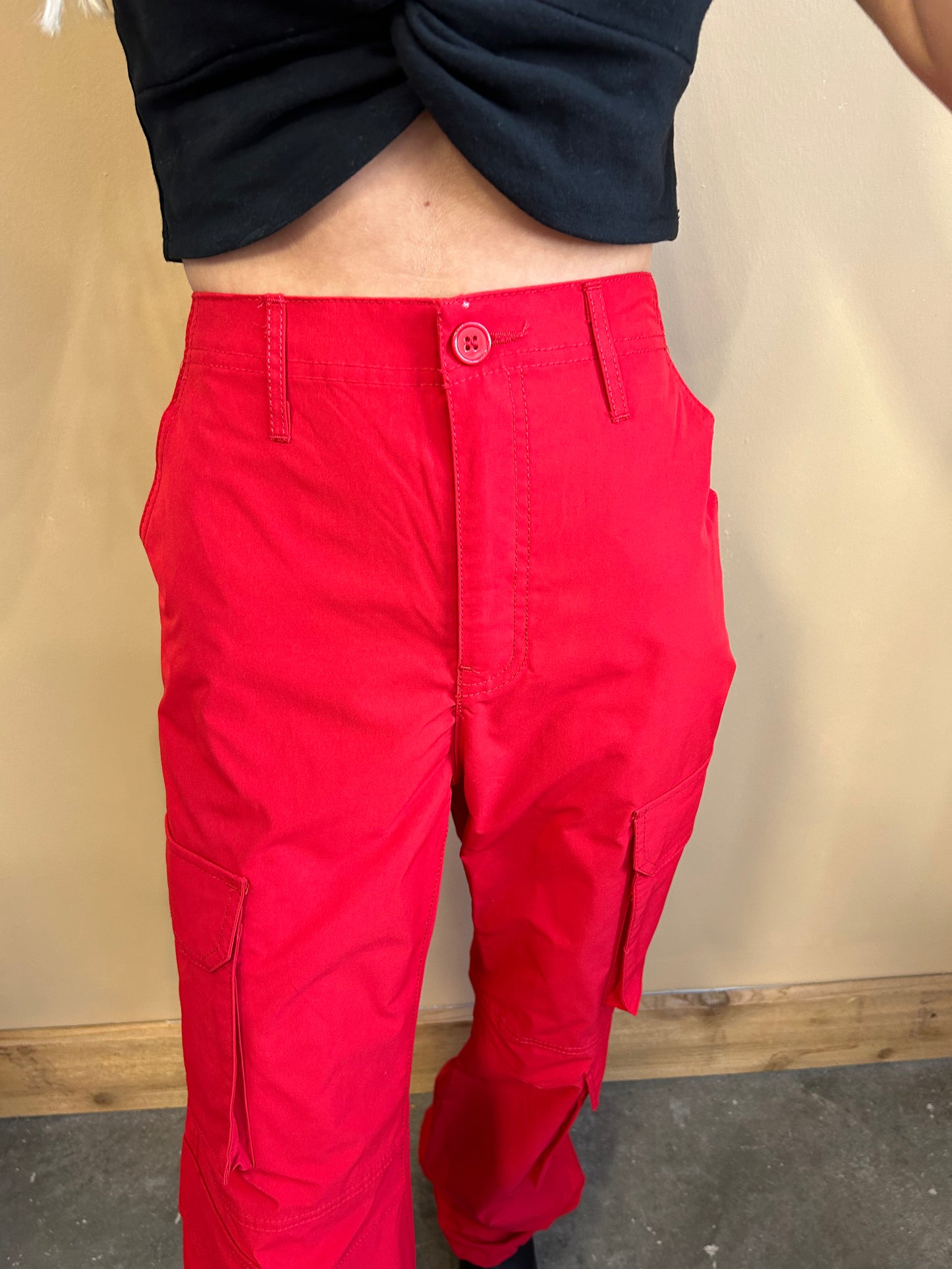 Only 45.00 usd for C4 Cargo Pants - Red Online at the Shop