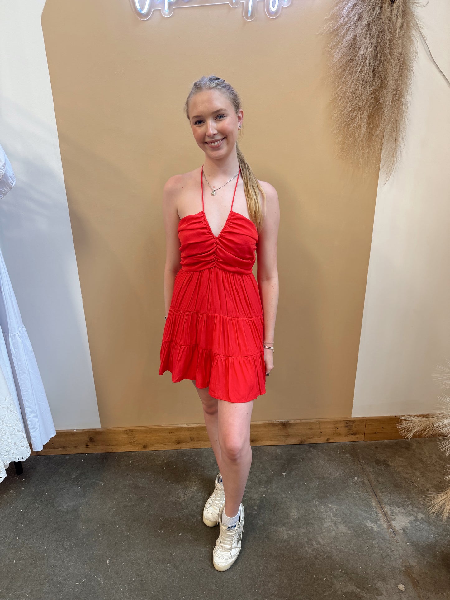 Chaney Halter Dress