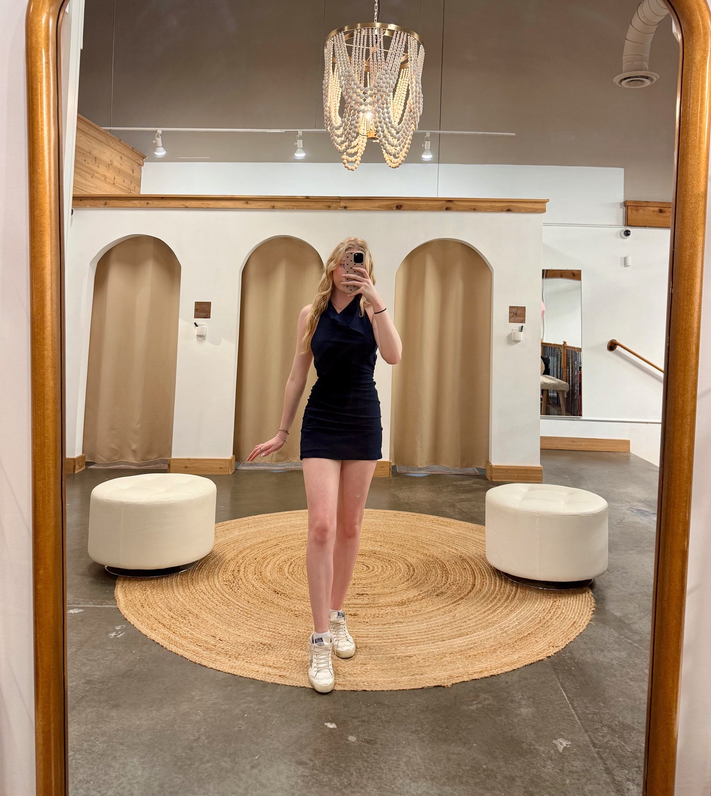 Olivia Open Back Dress
