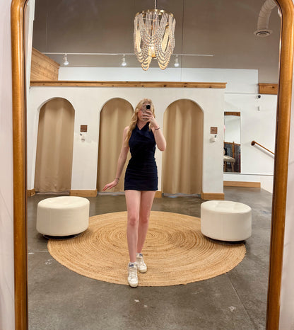 Olivia Open Back Dress