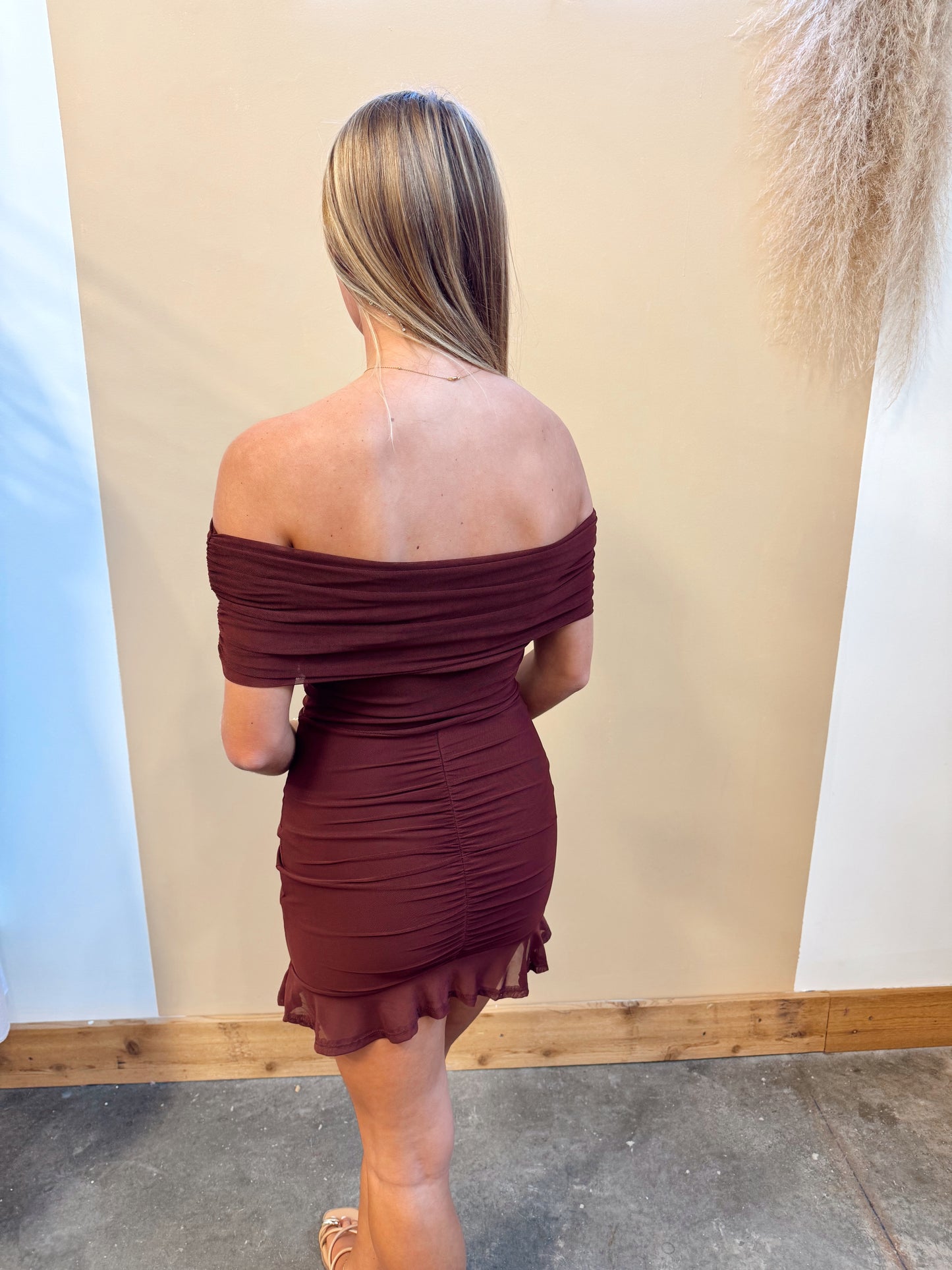 Nova Off Shoulder Dress
