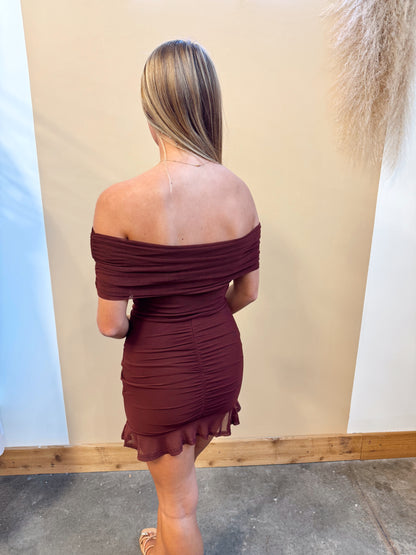 Nova Off Shoulder Dress