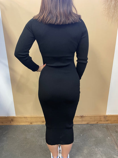 Kaylen Midi Sweater Dress