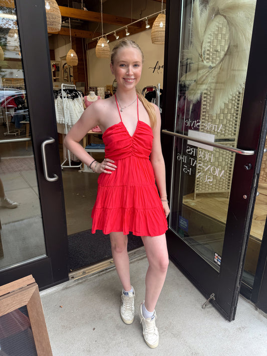 Chaney Halter Dress