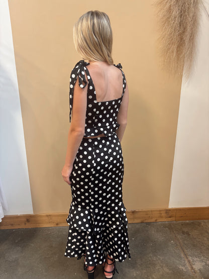 Kelsey Polka Dot Top