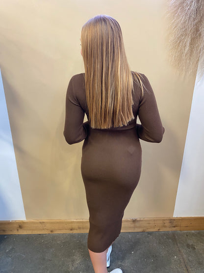 Kaylen Midi Sweater Dress