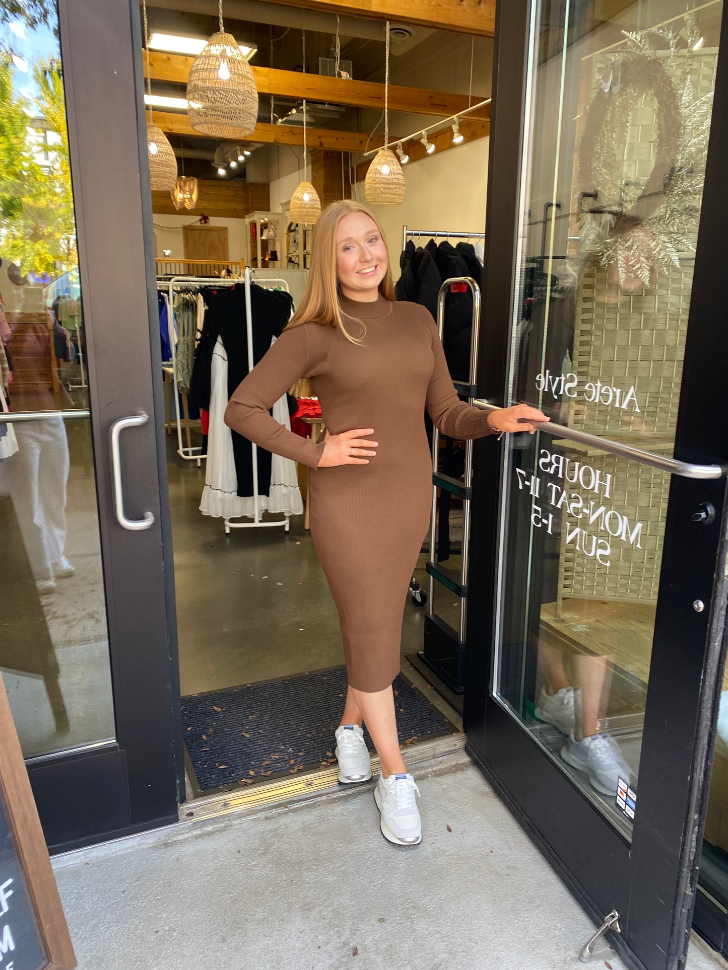 Kaylen Midi Sweater Dress