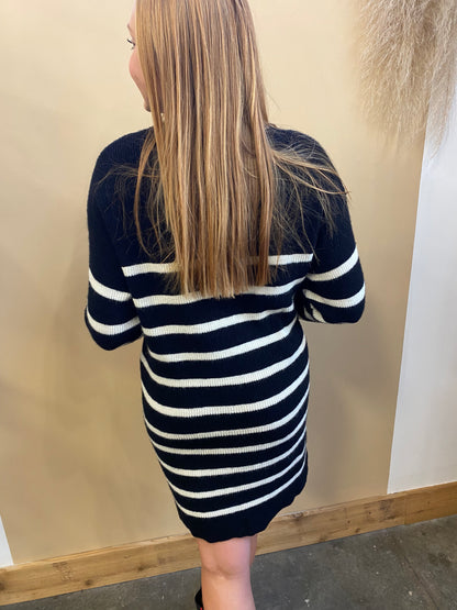 Stripe Sweater Dress