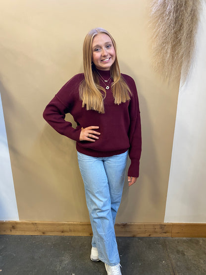Chandler Mock Neck Sweater