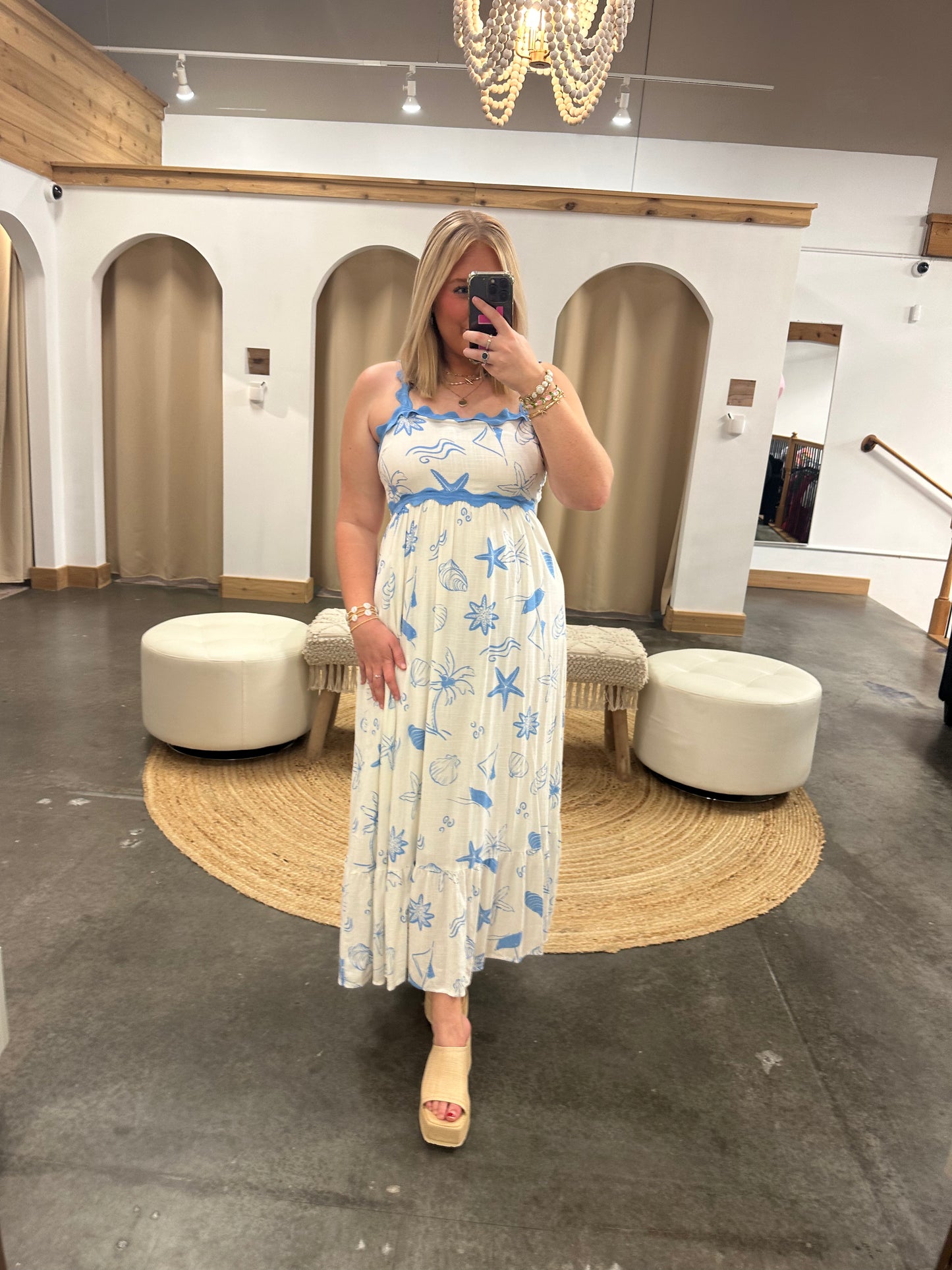 On The Sea Maxi Dress
