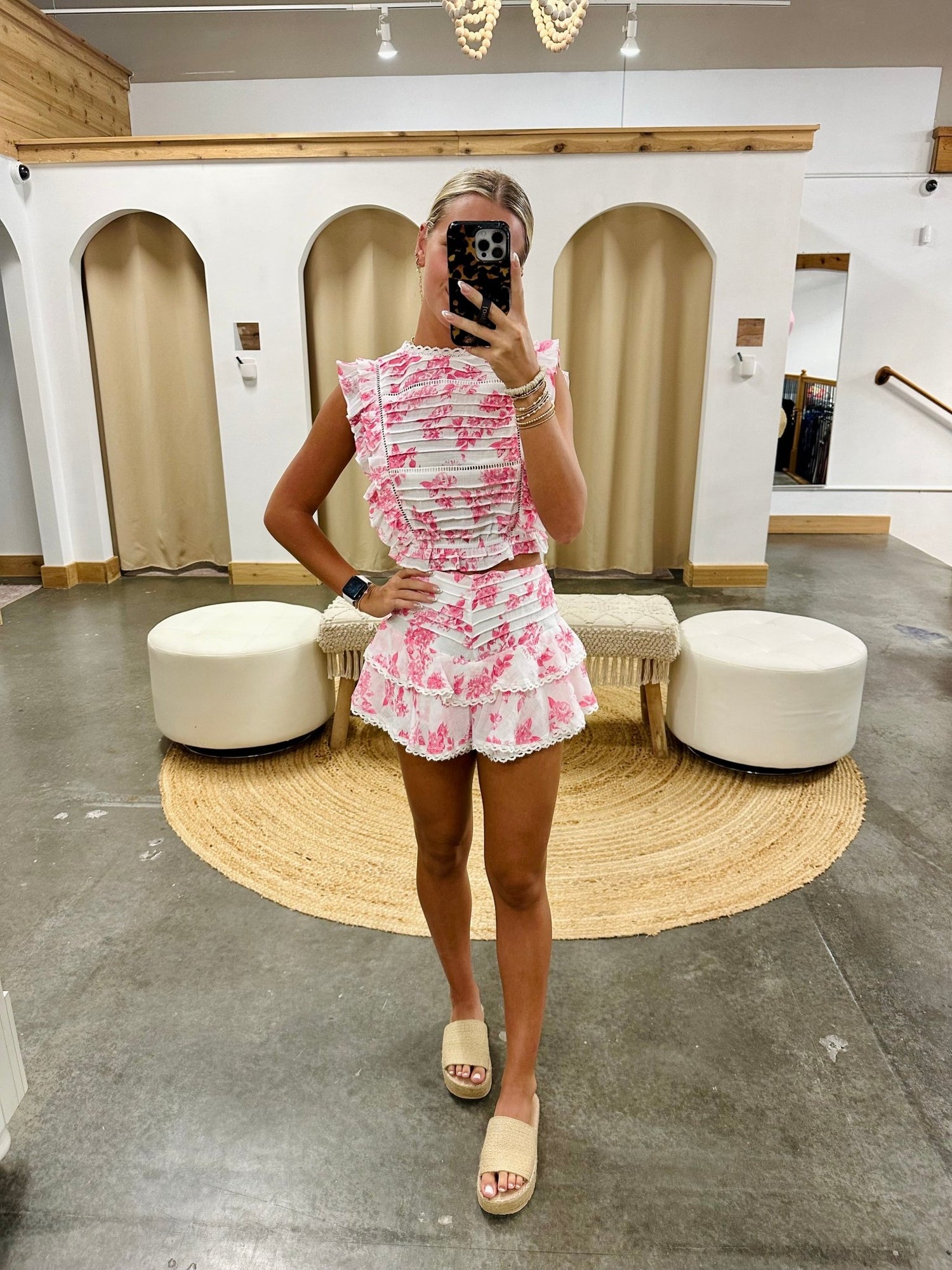 Best Days Ruffle Shorts - Arete Style