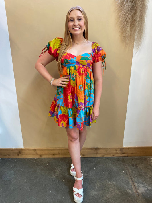 Chase The Fun Babydoll Dress - Arete Style