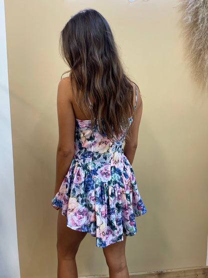 Time For More Floral Romper