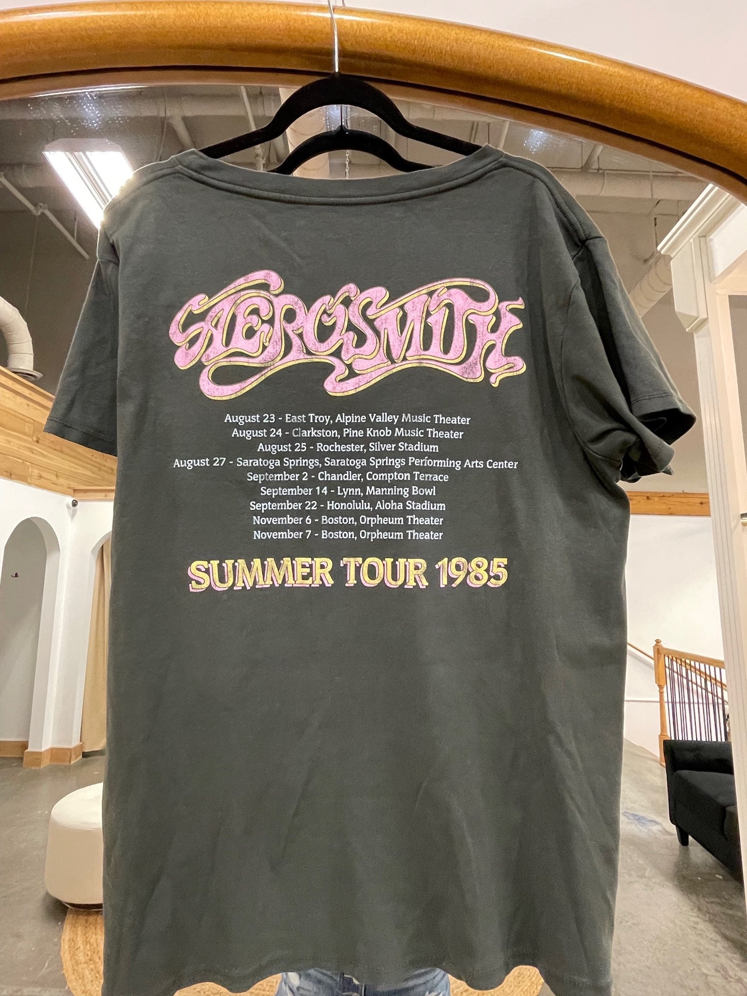 Aerosmith Summer Tour Graphic Tee - Arete Style