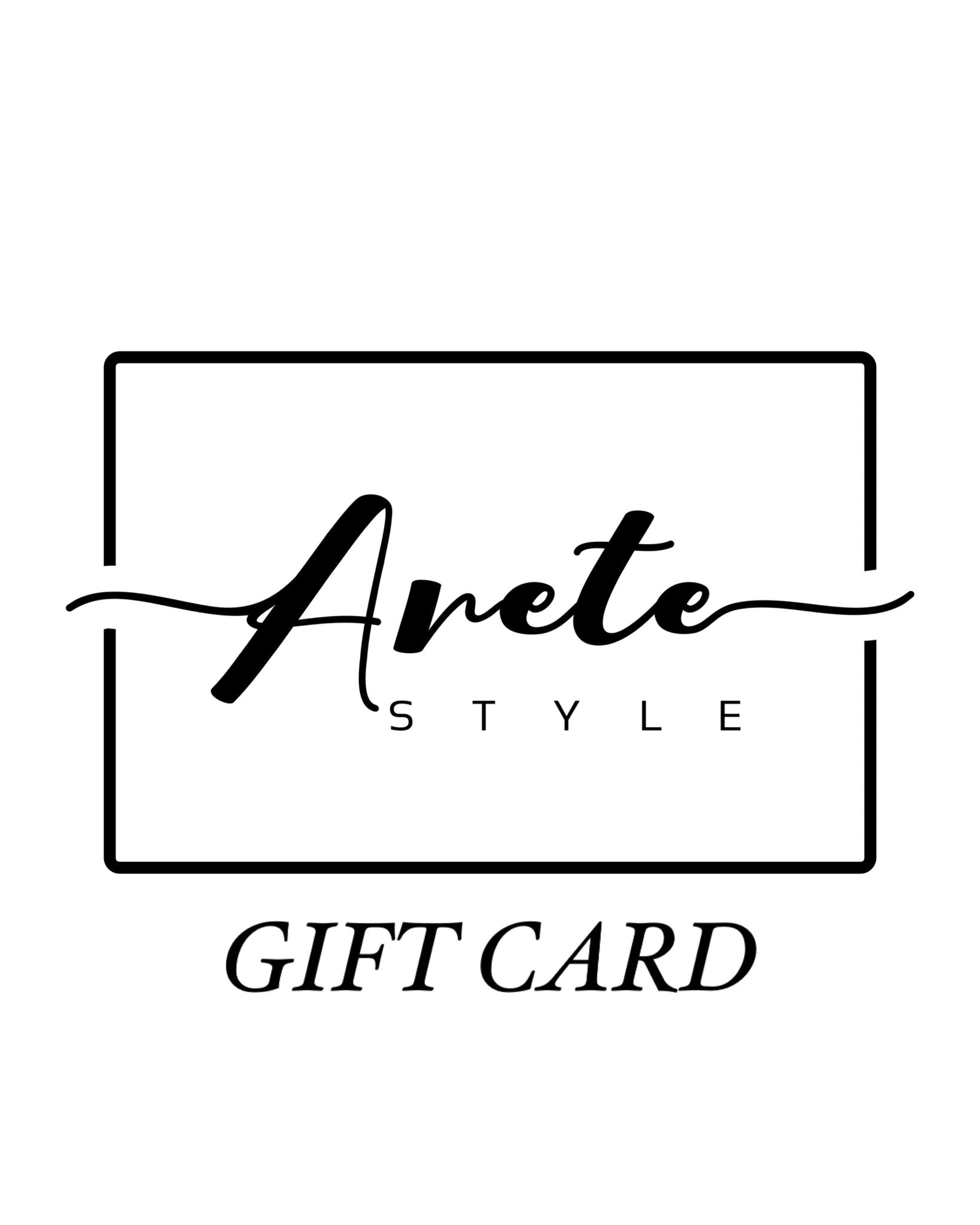 Arete Style Gift Card - Arete Style