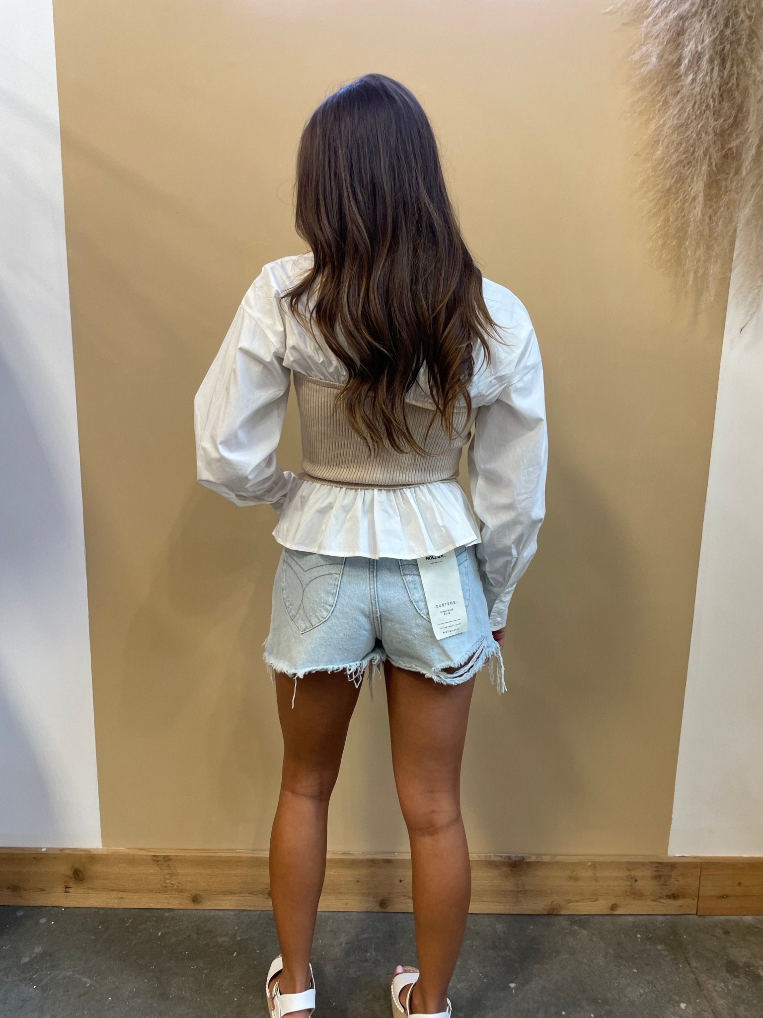 Bella Button Down Corset Top - Arete Style