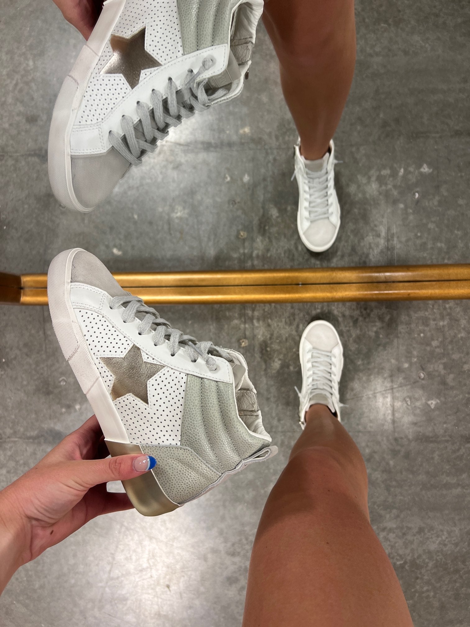 Bishop High Top Sneaker By Vintage Havana - Arete Style