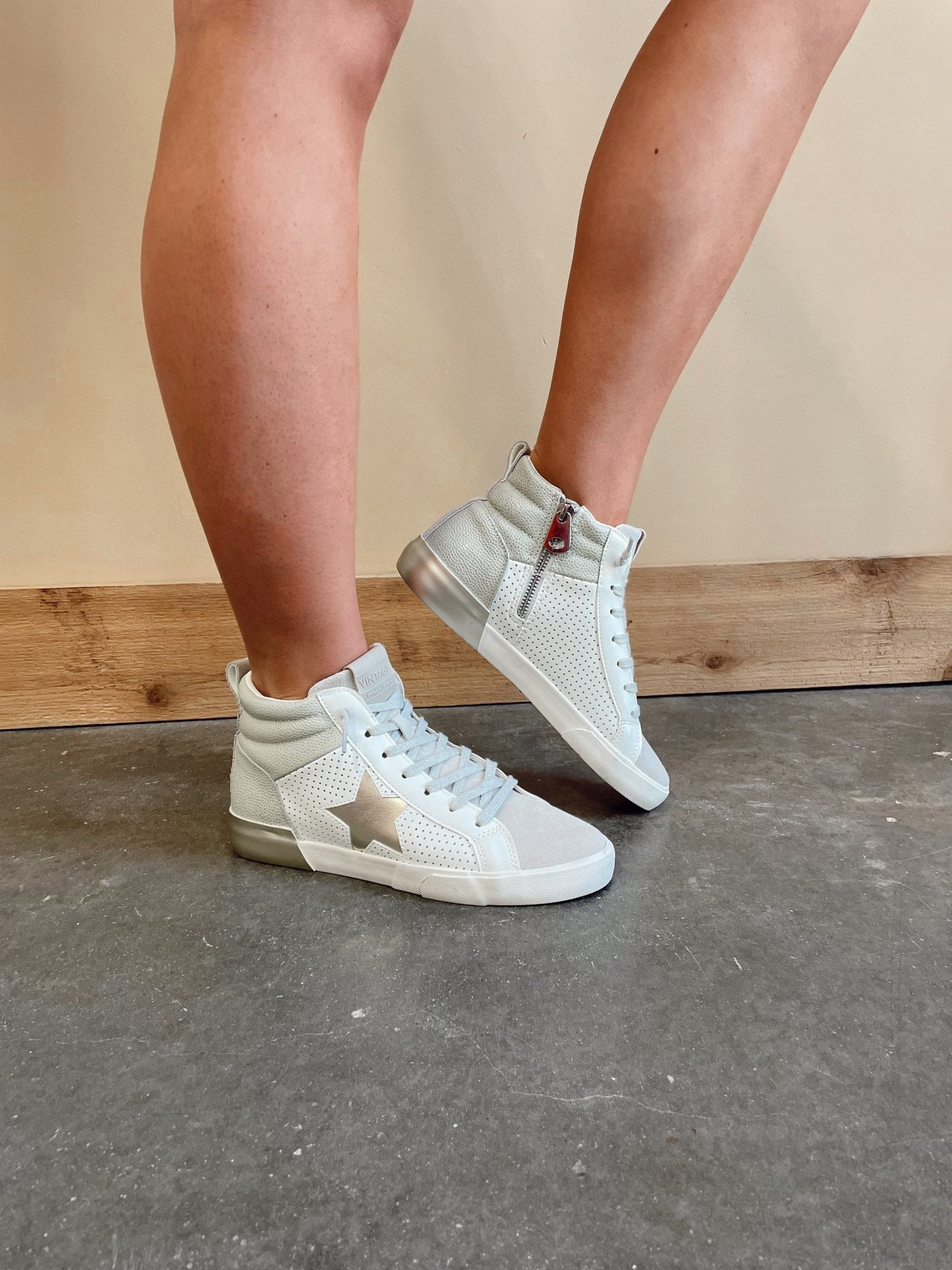 Bishop High Top Sneaker By Vintage Havana - Arete Style